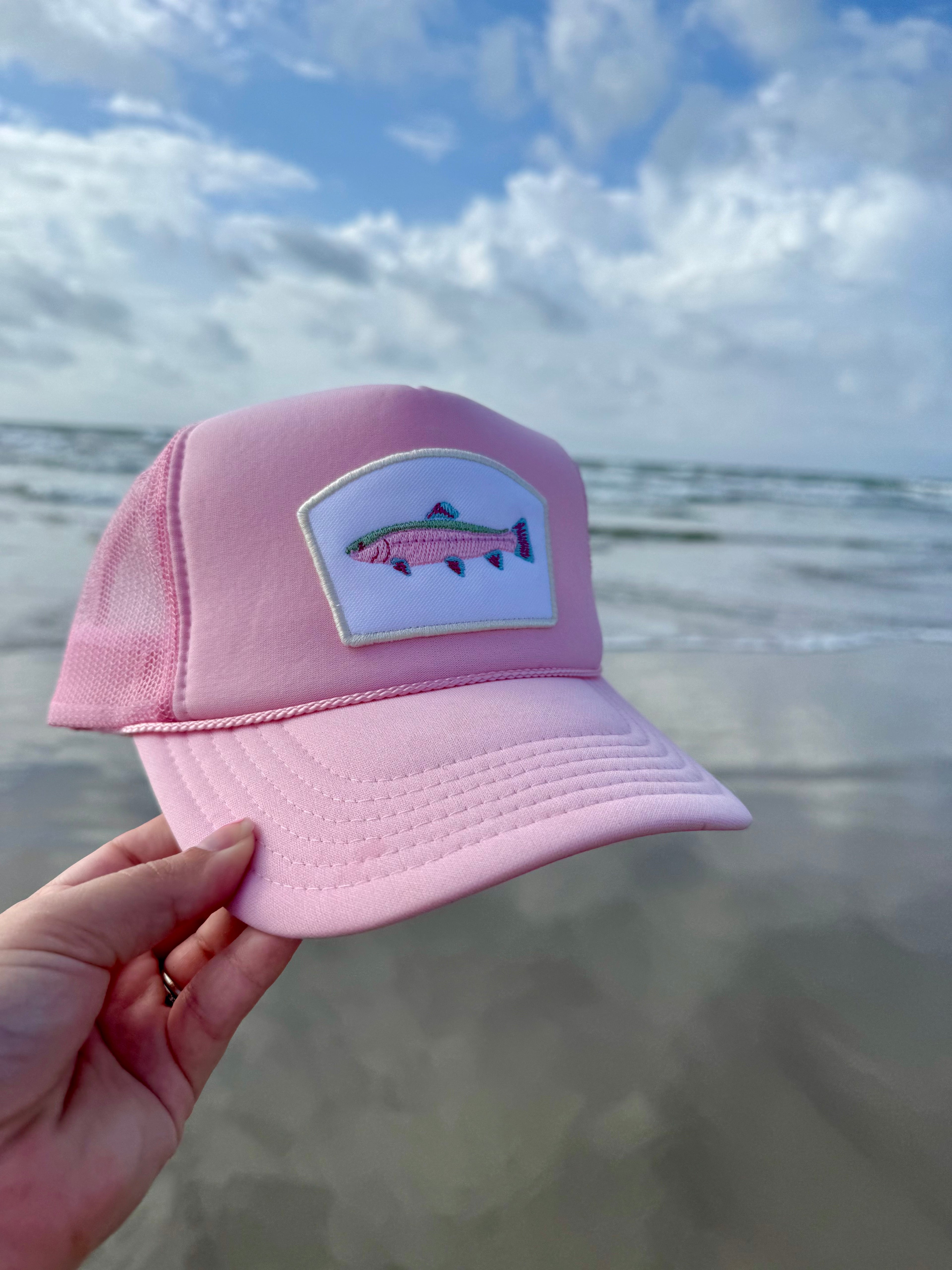 Pink Fish hat