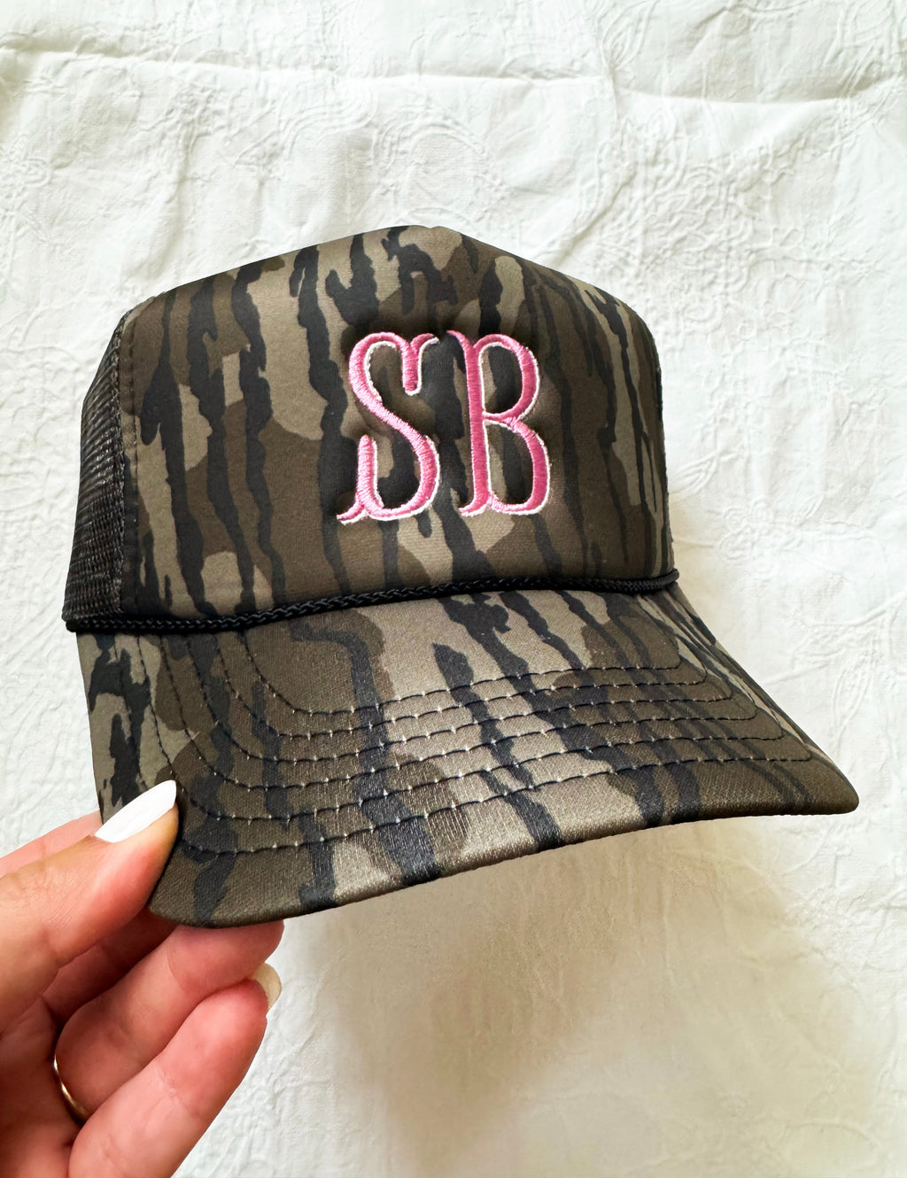 Initial Camo hat