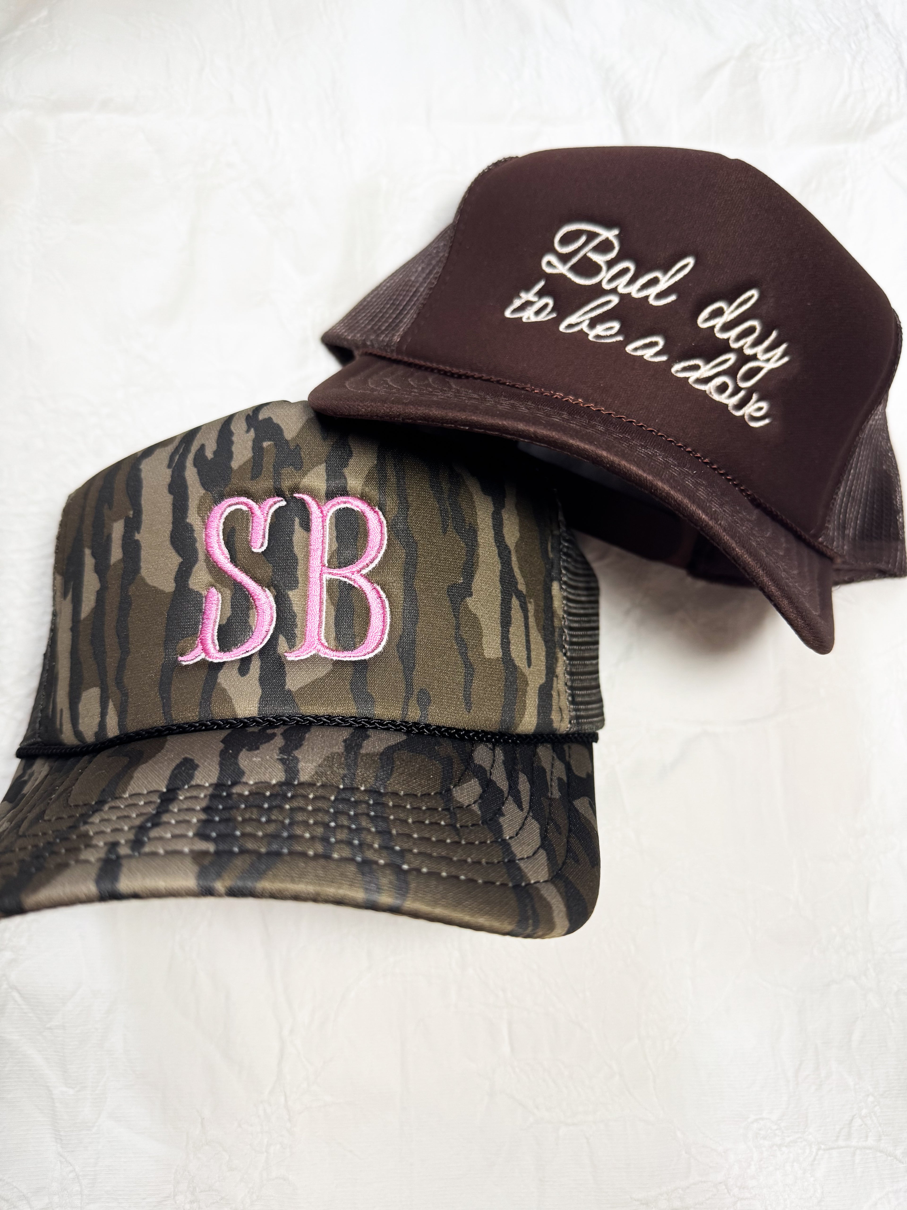 "Bad day to be a dove" hat