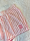 Pink Stripe Pj Shorts