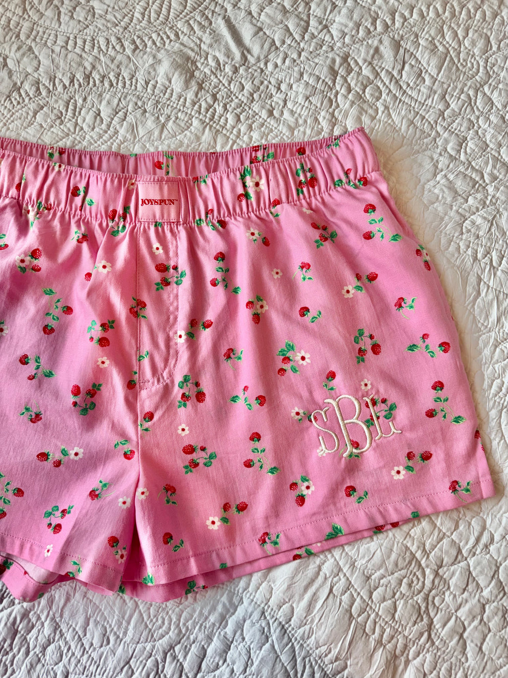 Strawberry PJ Shorts