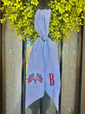 Patriotic Wreath Sash