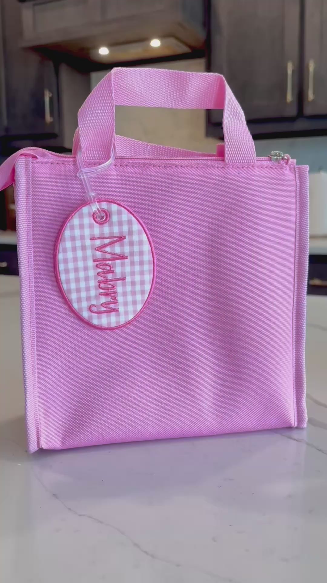 Back pack & lunch box bag tag